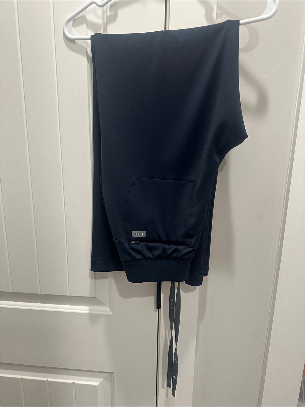 Black Athletic Joggers with Drawstring Waist